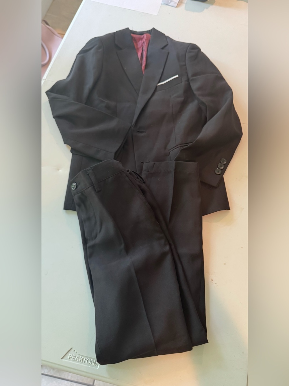 Kids Black Two-Piece Suit - Classic Tailored Blazer & Trousers